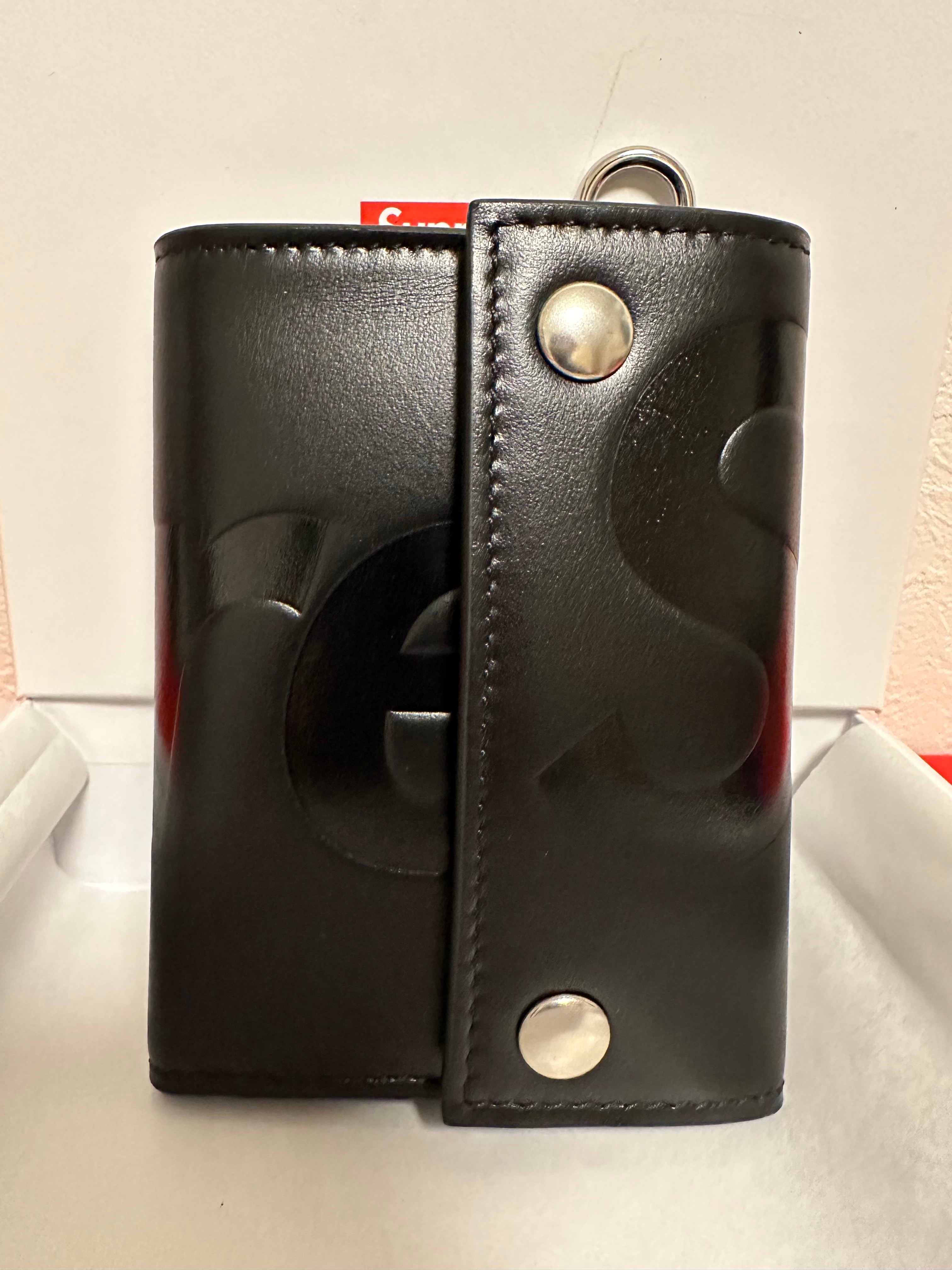 Supreme Leather Chain Wallet (25FW) 