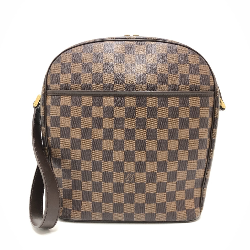 ルイヴィトン LOUIS VUITTON イパネマ GM N51292 ダミエ カバン 斜め掛け ポシェット ショルダーバッグ ダミエキャンバス エベヌ ブラウン