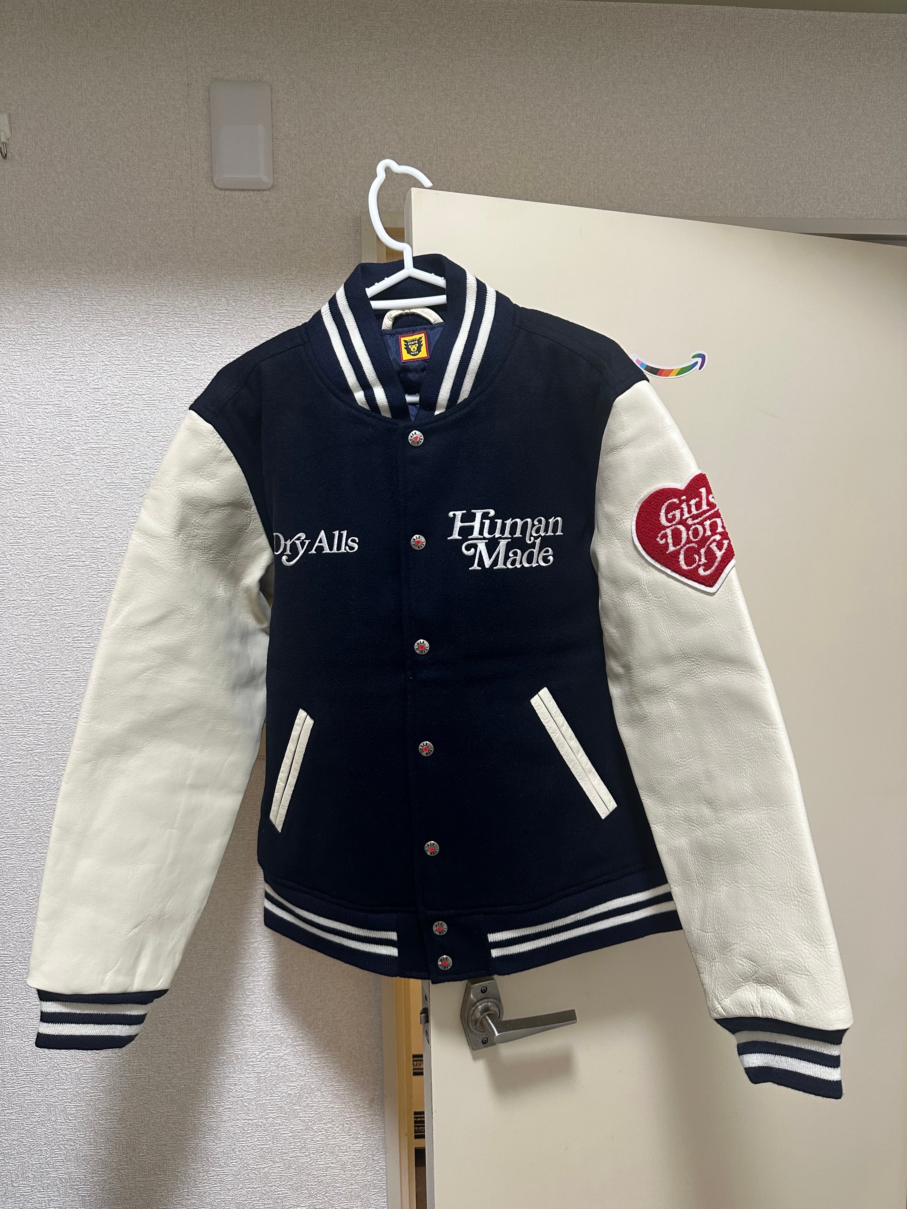 ヒューマンメイド ガールズドントクライ カレッジ ジャケット "ブラック" / ヴェルディ