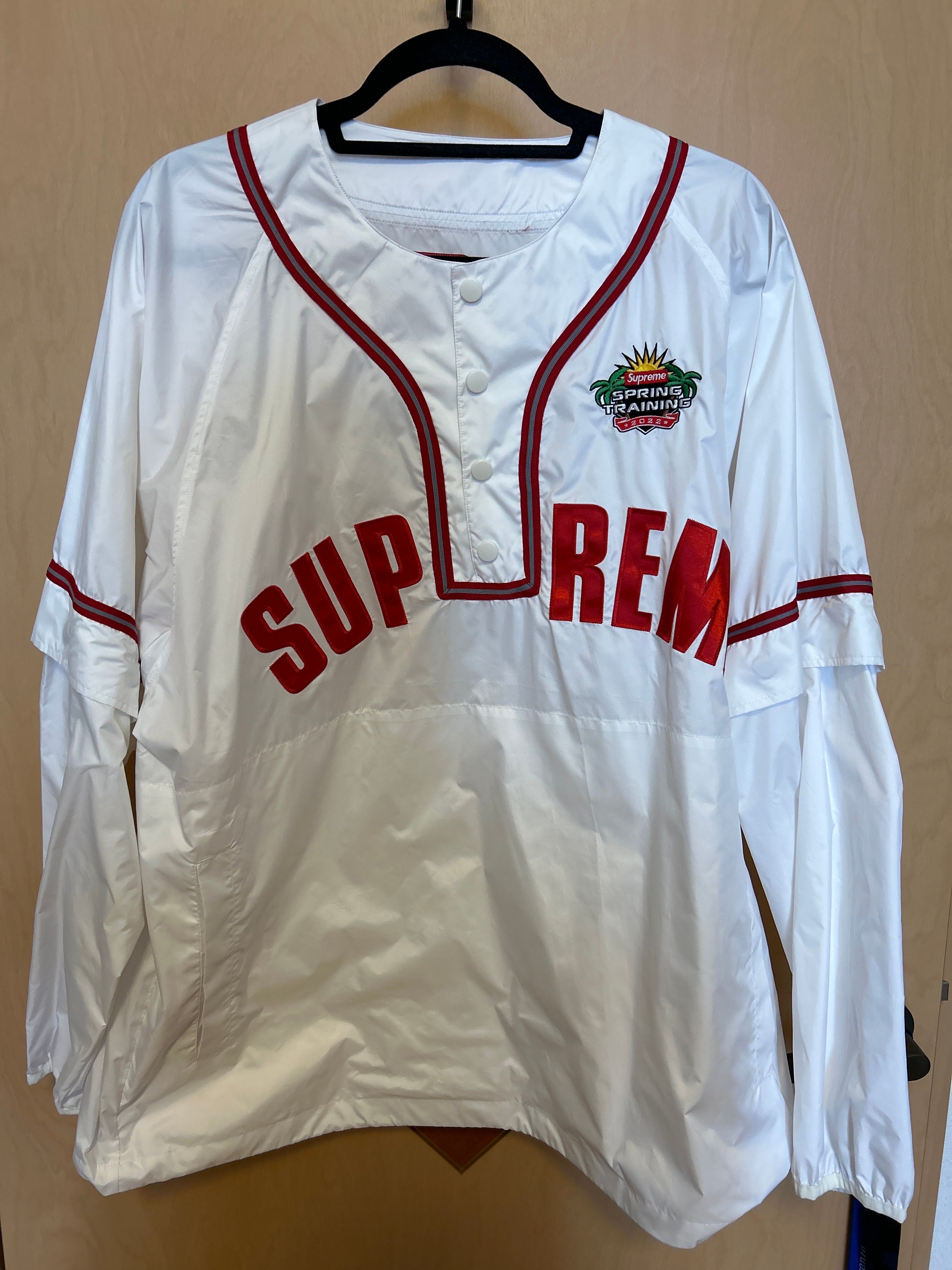 Supreme Snap-Off Sleeve L/S Baseball Top 