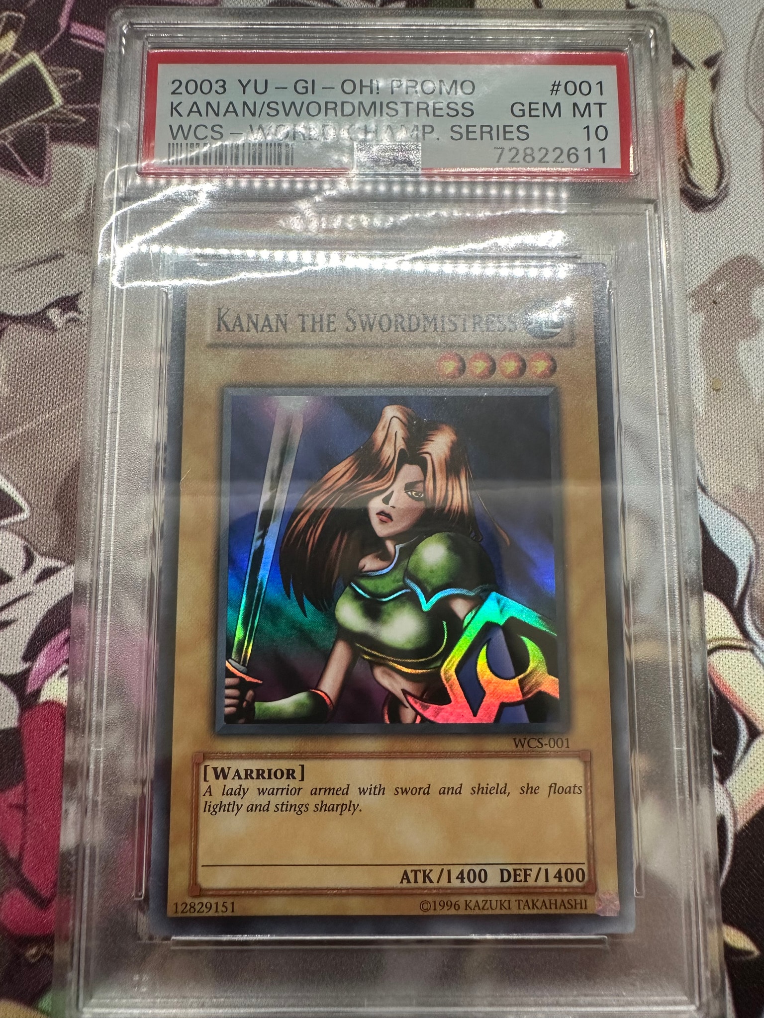 PSA10】女剣士カナン SR [WCS-001](World Championship Series 2003) 1