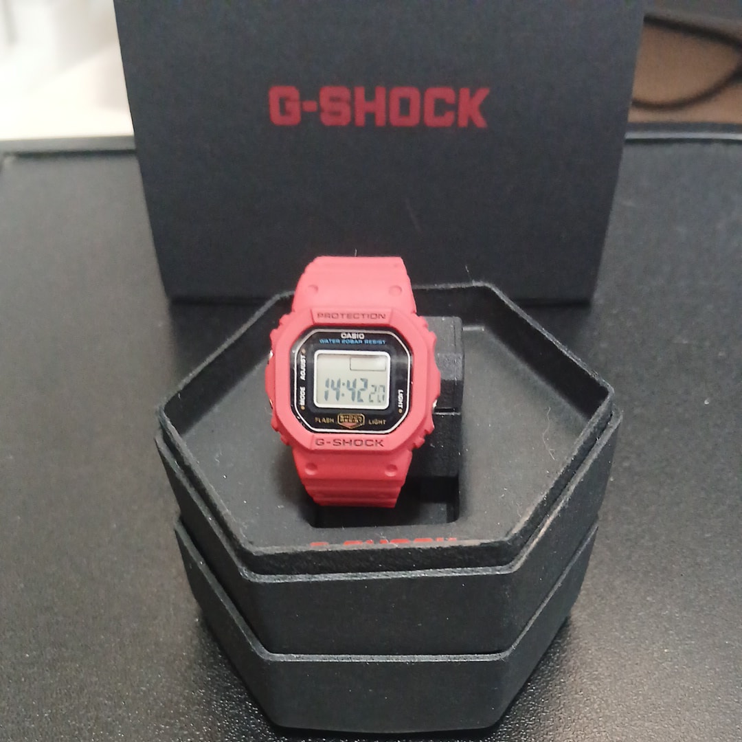 Casio G-Shock Nano 5600 Series DWN-5600-4JR (Ring Watch) "Red"