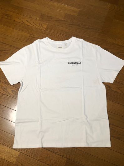 FEAR OF GOD Essentials Boxy Logo T-shirt "White"