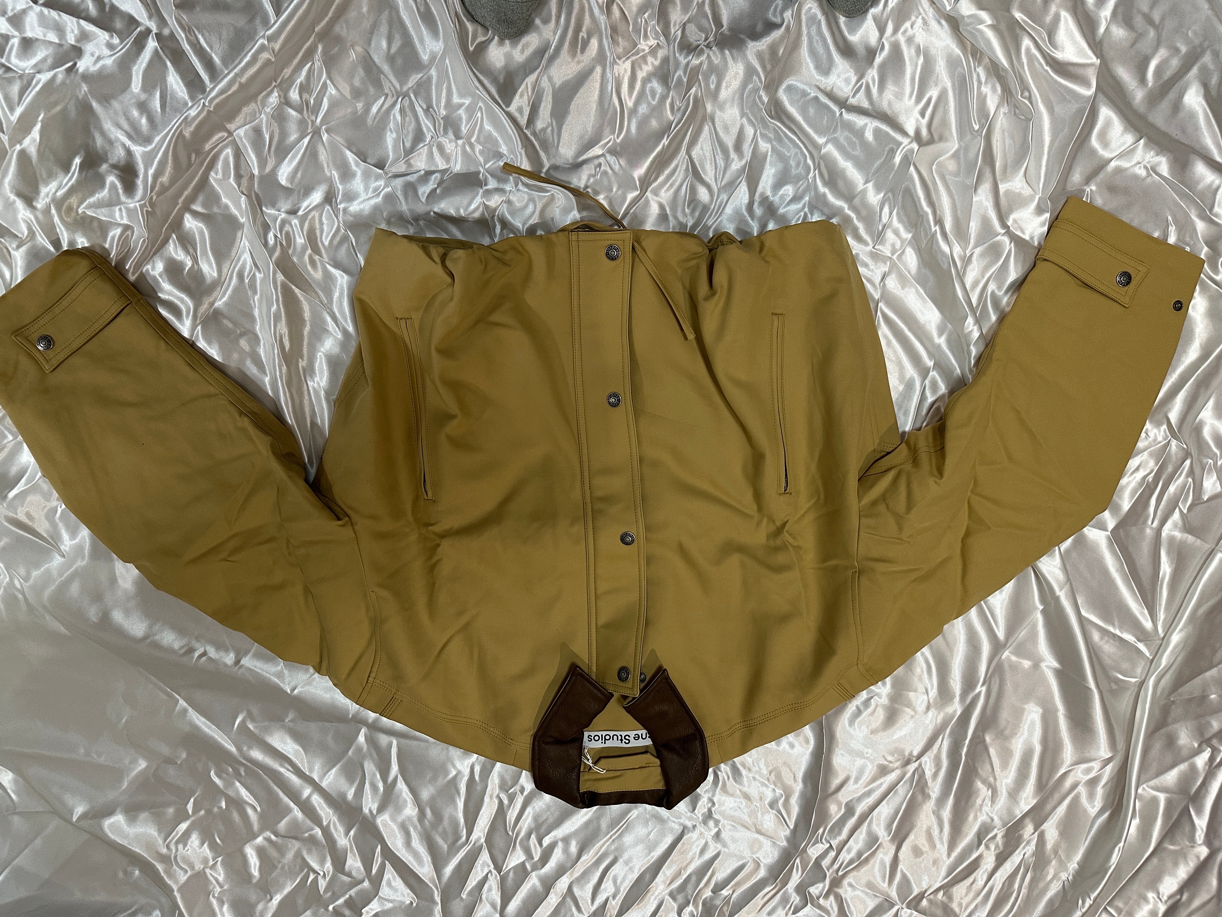 Acne Studios Twill Bomber Jacket "Sand Beige"