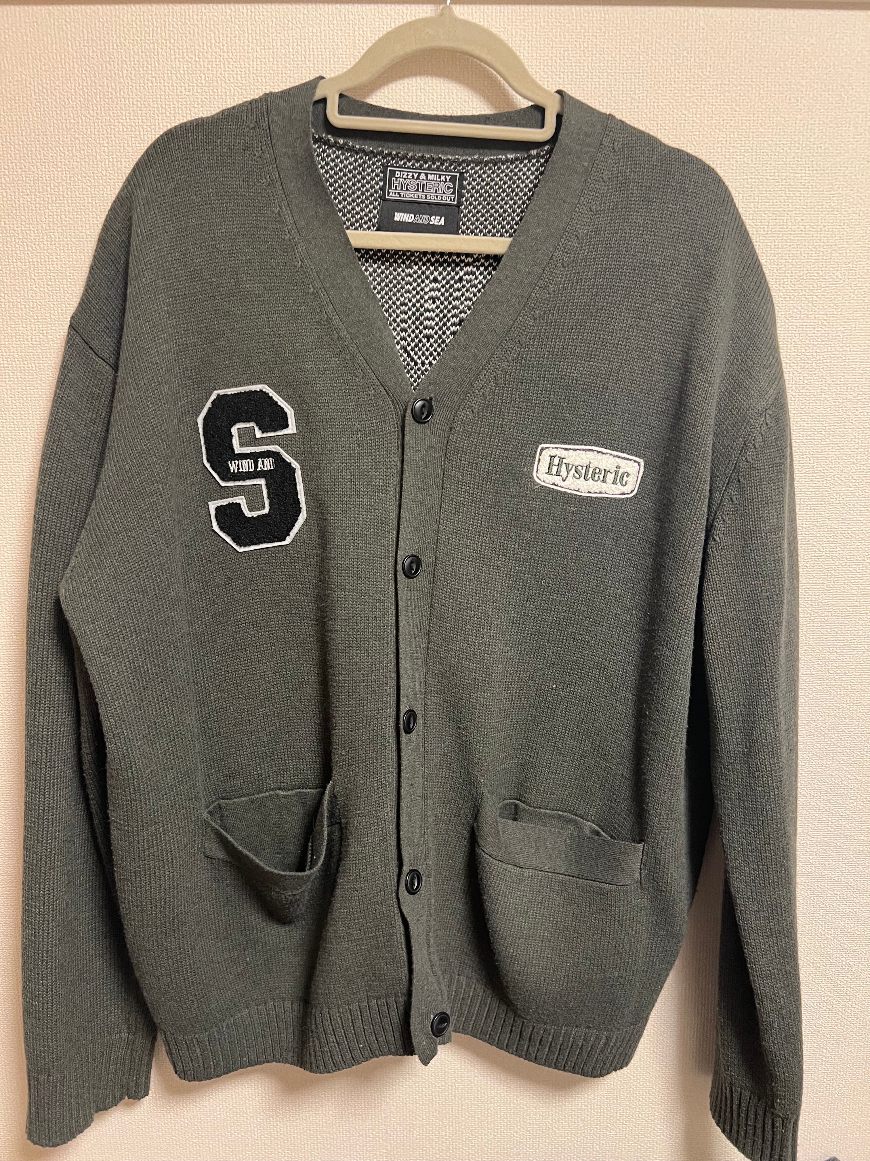 【極美品】windandsea×hystericglamour カーディガン 極美品】windandsea×hystericglamour カーディガン