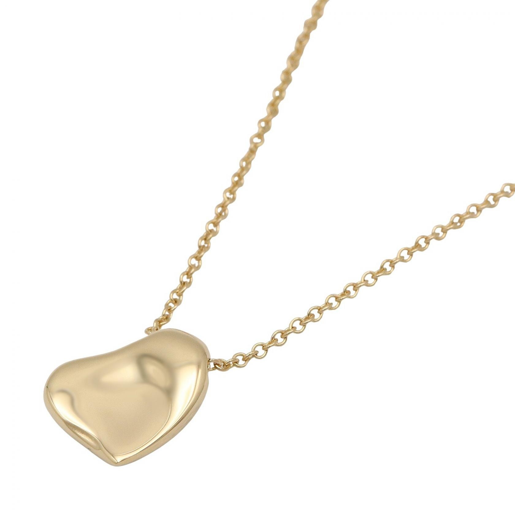 ティファニー TIFFANY&CO フルハート ネックレス ネックレス ジュエリー K18(イエローゴールド) レディース ゴールド系 【中古】