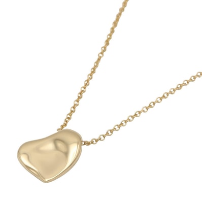ティファニー TIFFANY&CO フルハート ネックレス ネックレス ジュエリー K18(イエローゴールド) レディース ゴールド系 【中古】