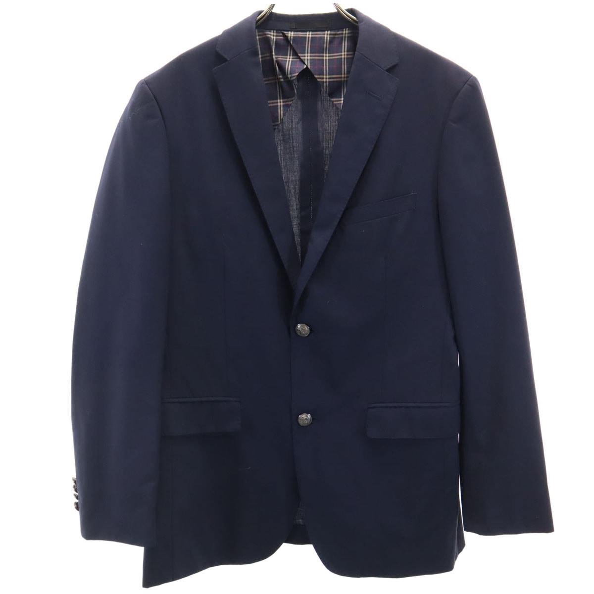 BURBERRY BLACK LABEL バーバリーブラックレーベル テーラードジャケット L ネイビー 三陽商会 ブレザー