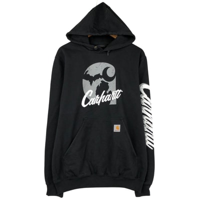古着 カーハート Carhartt Loose Fit スウェットプルオーバーパーカー メンズS相当/eaa459481
