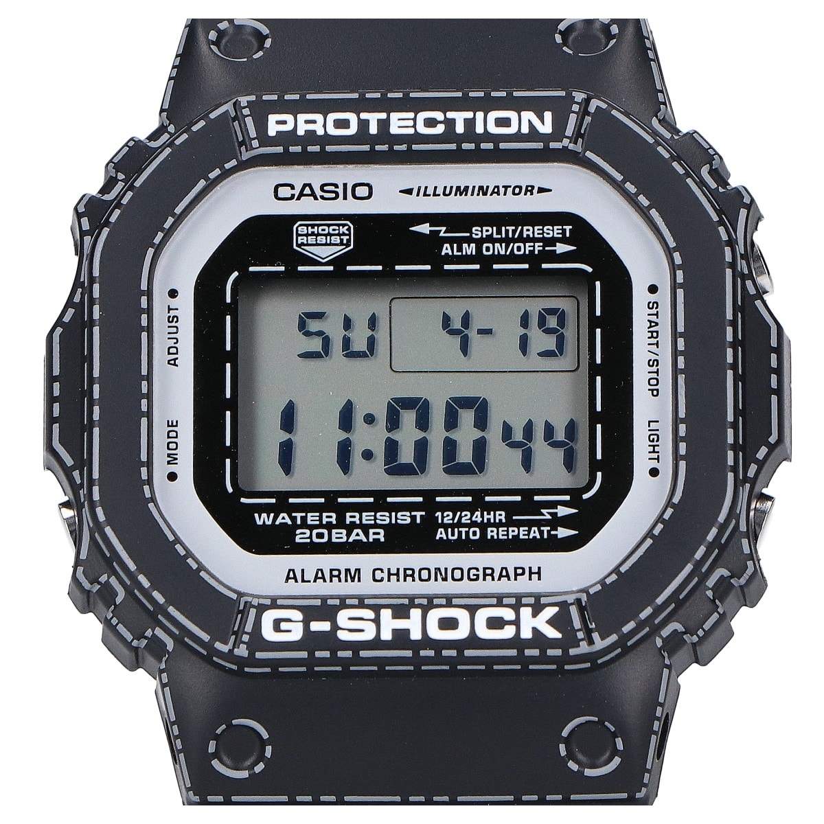 ジーショック DW-5600RGM-1JR 折り紙 アナデジ 時計