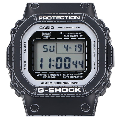 ジーショック DW-5600RGM-1JR 折り紙 アナデジ 時計