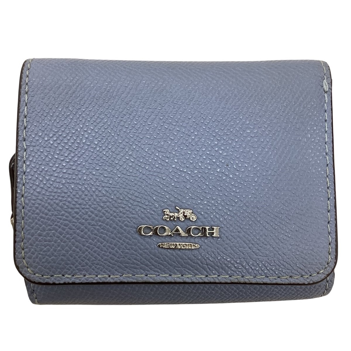 COACH コーチ レディース 折り財布 ブルー