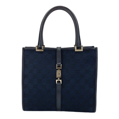 グッチ GUCCI GGキャンバス ジャッキー ハンドバッグ【中古】
