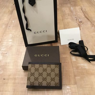 GUCCI GG Supreme Canvas Wallet
