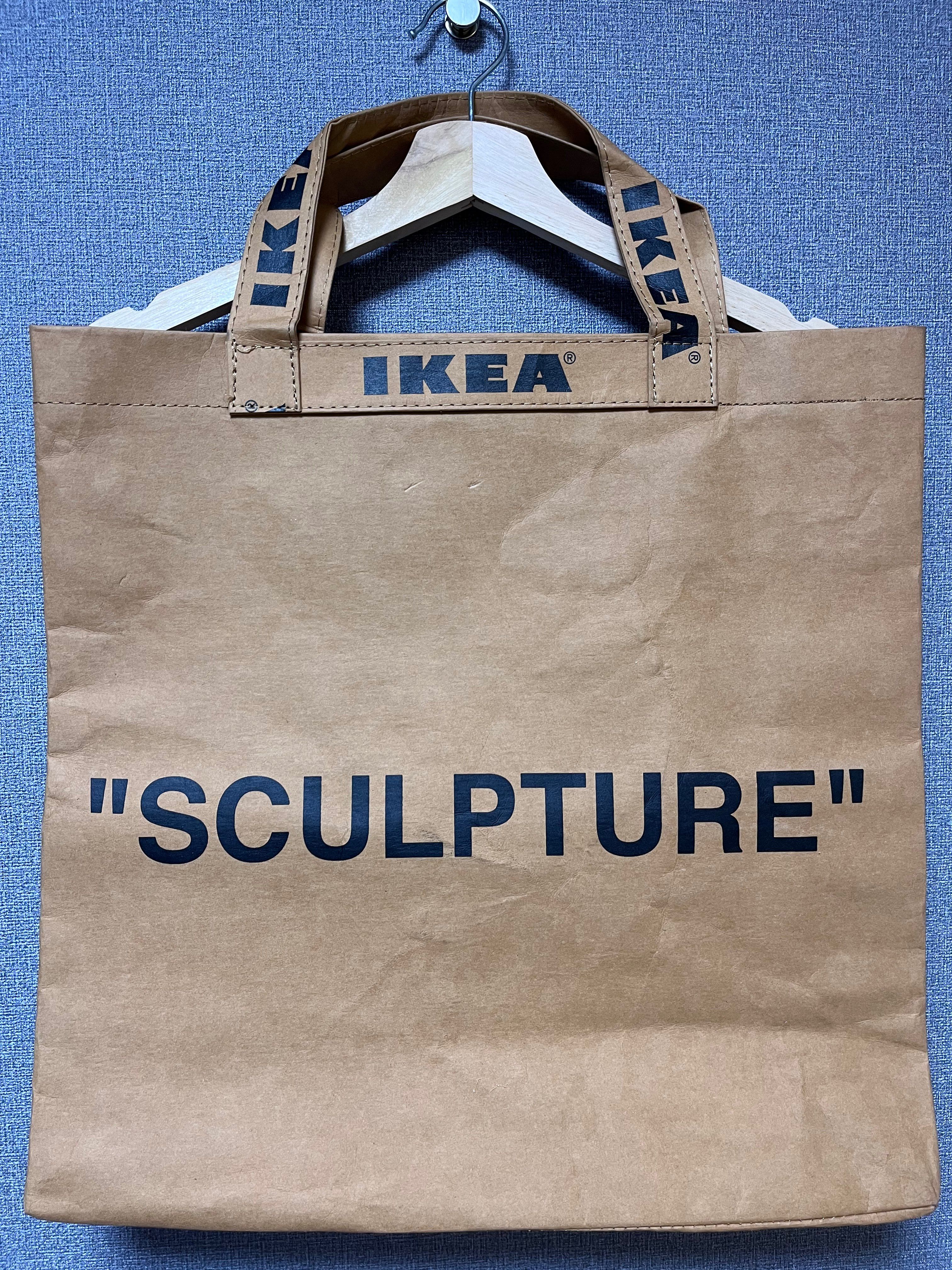OFF-WHITE / IKEA MARKERAD Medium Bag "Brown"