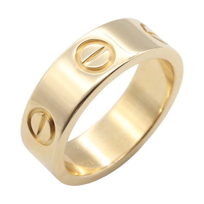 カルティエ CARTIER ラブリング リング・指輪 ジュエリー K18(イエローゴールド) メンズ レディース ゴールド系 B4084600 【中古】