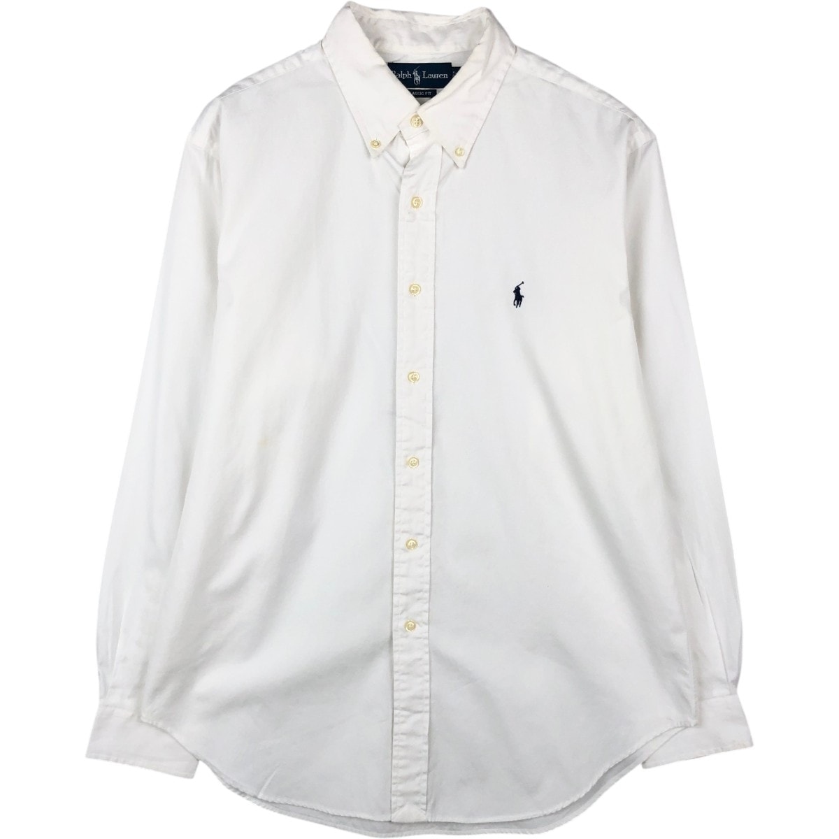古着 ラルフローレン Ralph Lauren CLASSIC FIT 長袖 ボタンダウンシャツ メンズXL相当/eaa666420