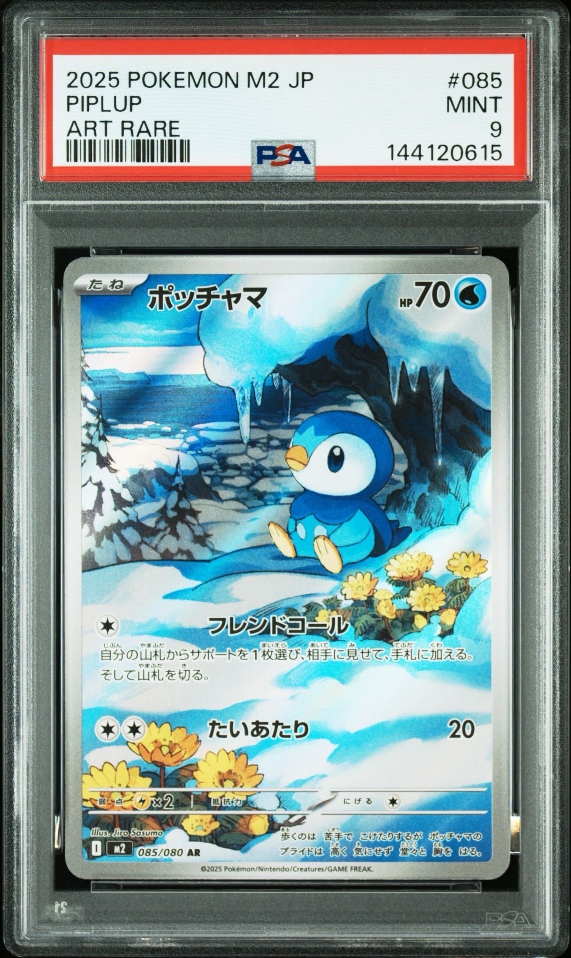 PSA9】ポッチャマ AR [M2 085/080](拡張パック「インフェルノX」) 1枚
