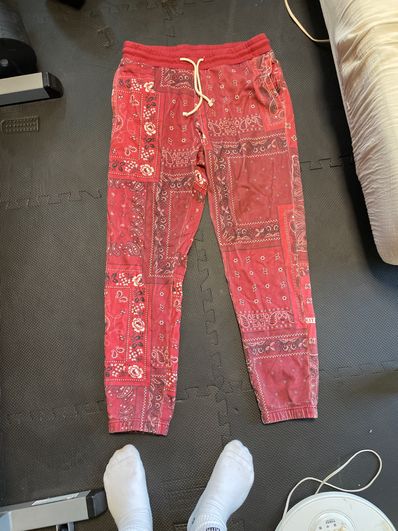 Kith Deconstructed Bandana Williams I Sweatpant "Pyre"