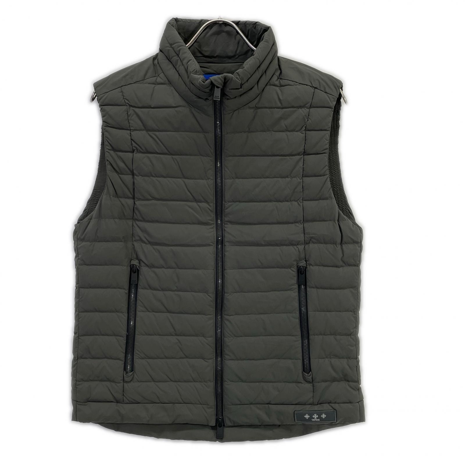 タトラス 21年製 MTLA21A4143 カーキ サグム ダウンベスト S