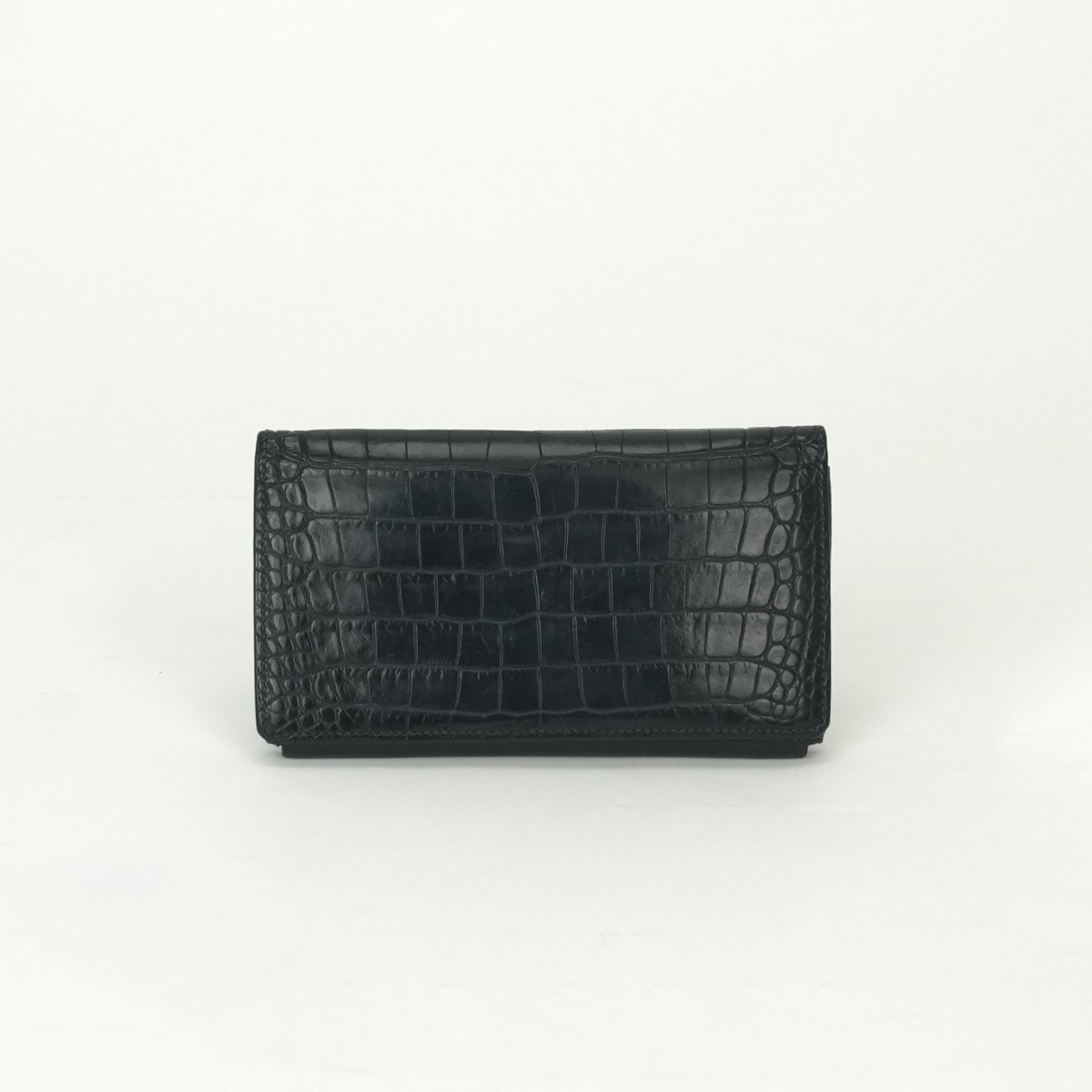 エルメス HERMES エテュイ スマート クラシック その他 アリゲーターマット ノワール Noir ブラック Black 黒 エキゾチック スマートフォンケース スマホケース カードケース