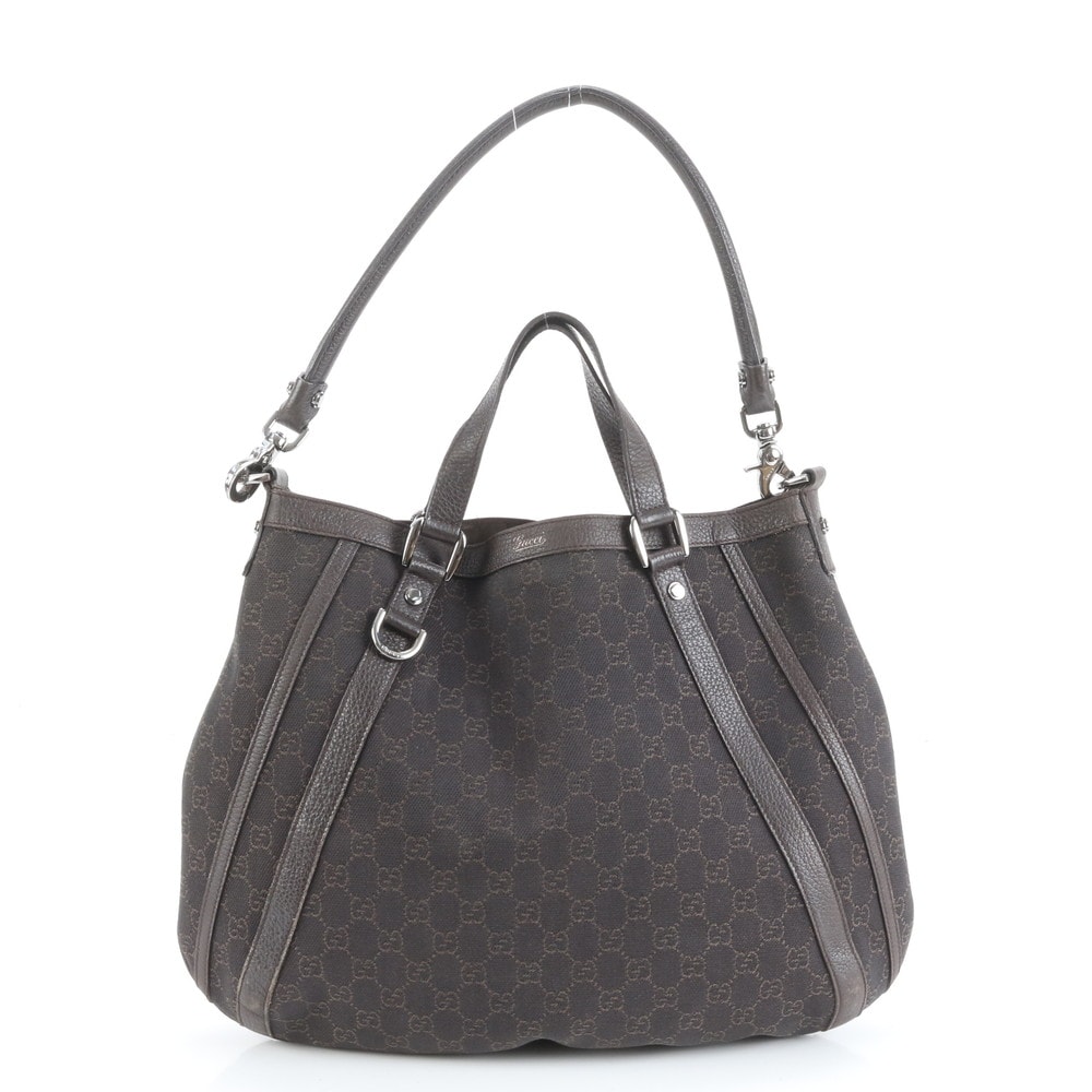 ■極美品 グッチ GGキャンバスアビー 268641 ショルダーバッグ