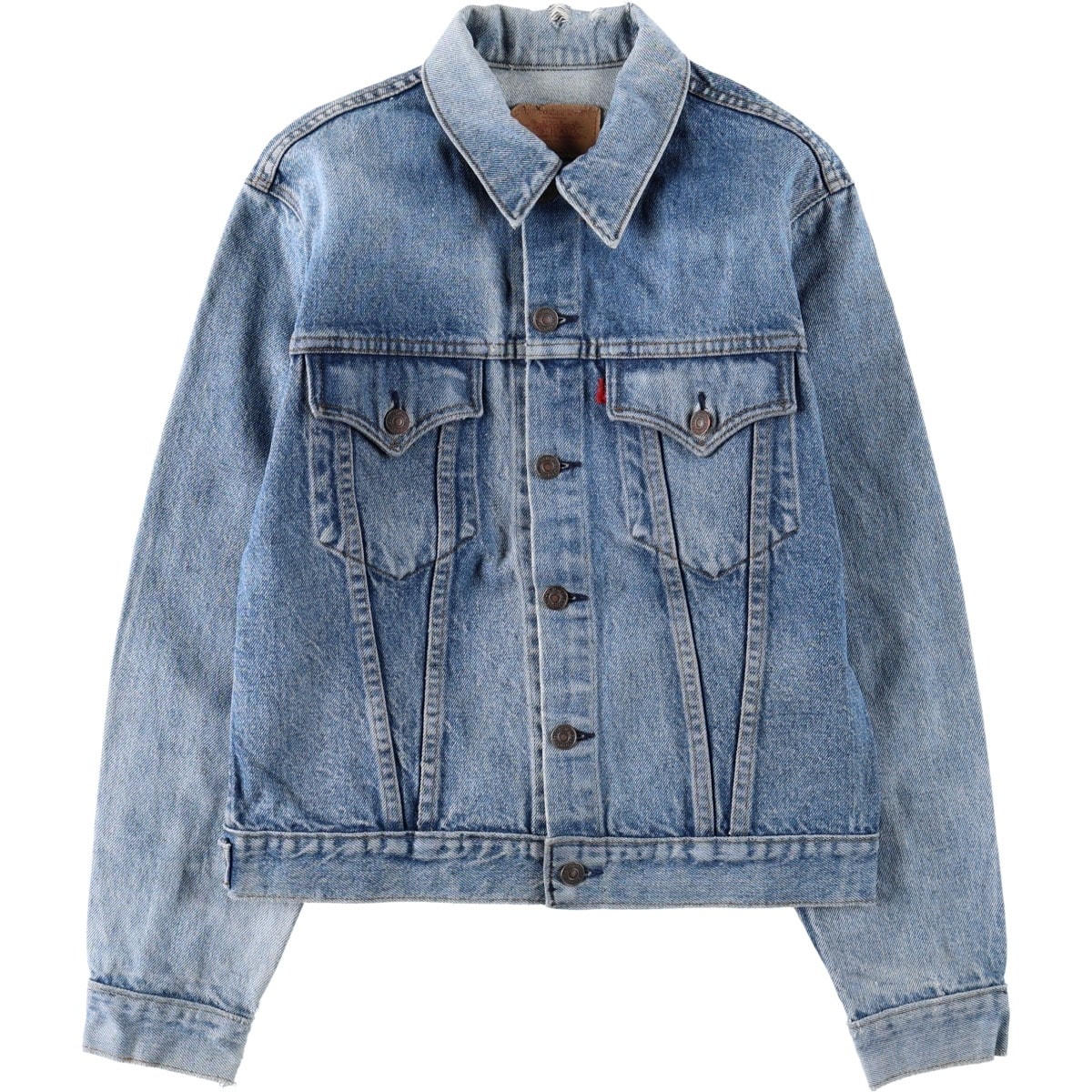 古着 80~90年代 リーバイス Levi's デニムジャケット Gジャン USA製 レディースM相当 ヴィンテージ/eaa672337