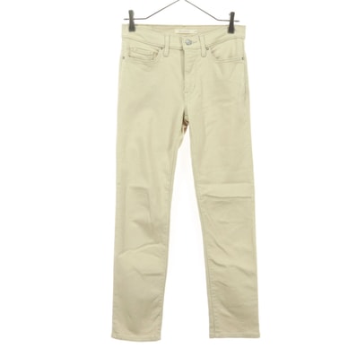Levi's リーバイス スキニーデニムパンツ w27 ベージュ系