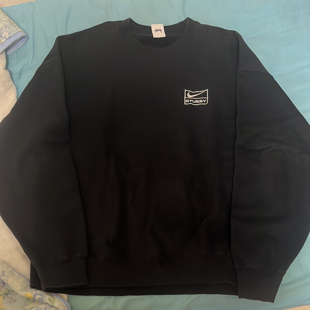 Stussy x Nike Wash Crew (US Size) "Black" DO5310-010