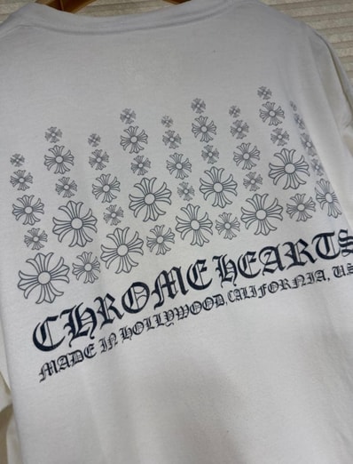 Chrome Hearts Hollywood Exclusive Longsleeve Pocket T-Shirt "White"
