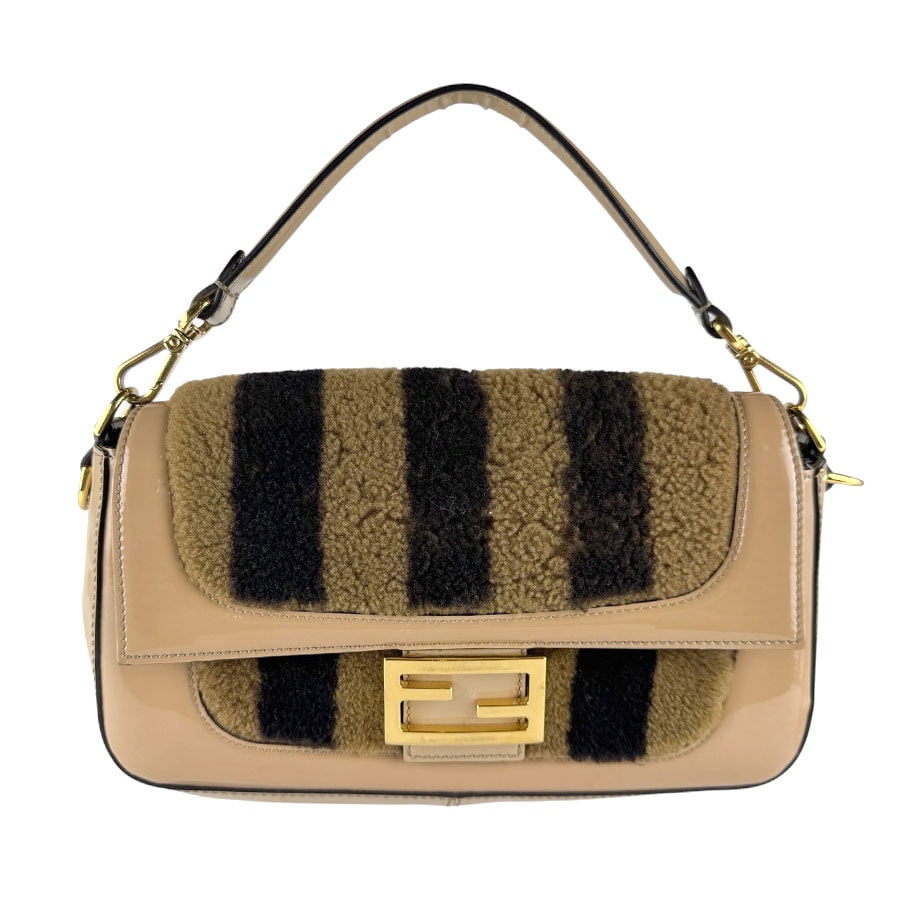 C (やや傷や汚れあり)】フェンディ FENDI ハンドバッグ ショルダー