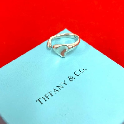 TIFFANY&Co. ティファニー フルハート リング シルバー925 リング・指輪 13号 シルバー
25137