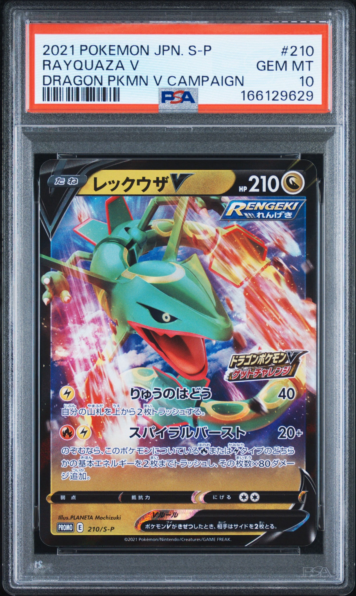Rayquaza V - 210/S-P