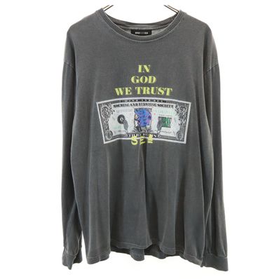 WIND AND SEA ウィンダンシー 長袖 両面プリント Tシャツ