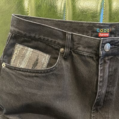 Supreme / Coogi Baggy Jean "Black"