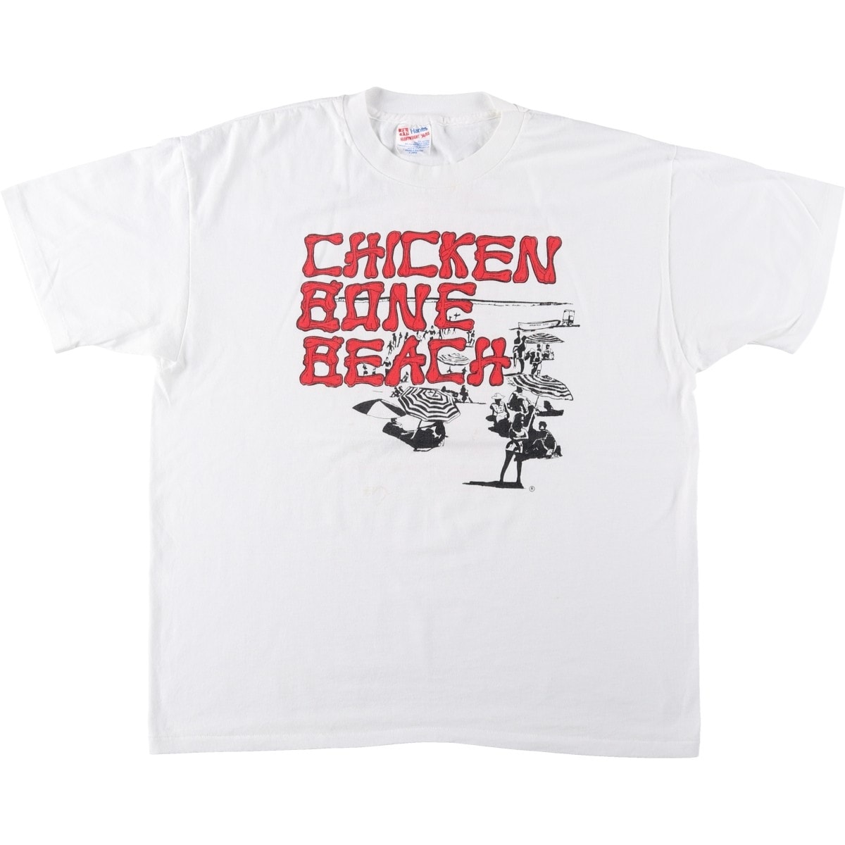 古着 90年代 ヘインズ Hanes HEAVYWEIGHT 50/50 プリントTシャツ USA製 メンズXL相当 ヴィンテージ/eaa661493