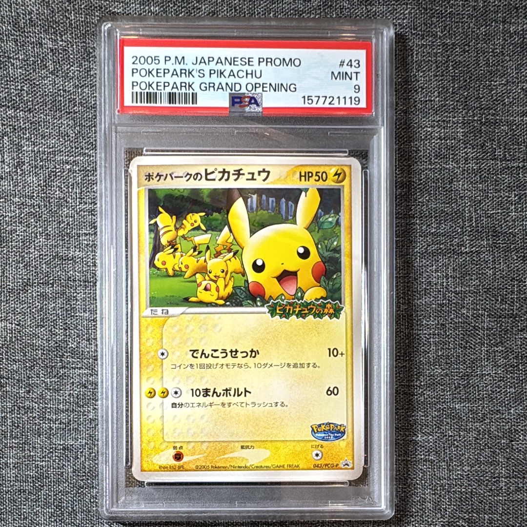 ポケパークのピカチュウ psa8 PSA8以下】ポケパークのピカチュウ P [PCG-P 043](プロモーション