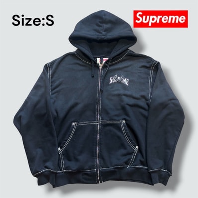 Supreme x True Religion Zip Up Hooded Sweatshirt "Black"