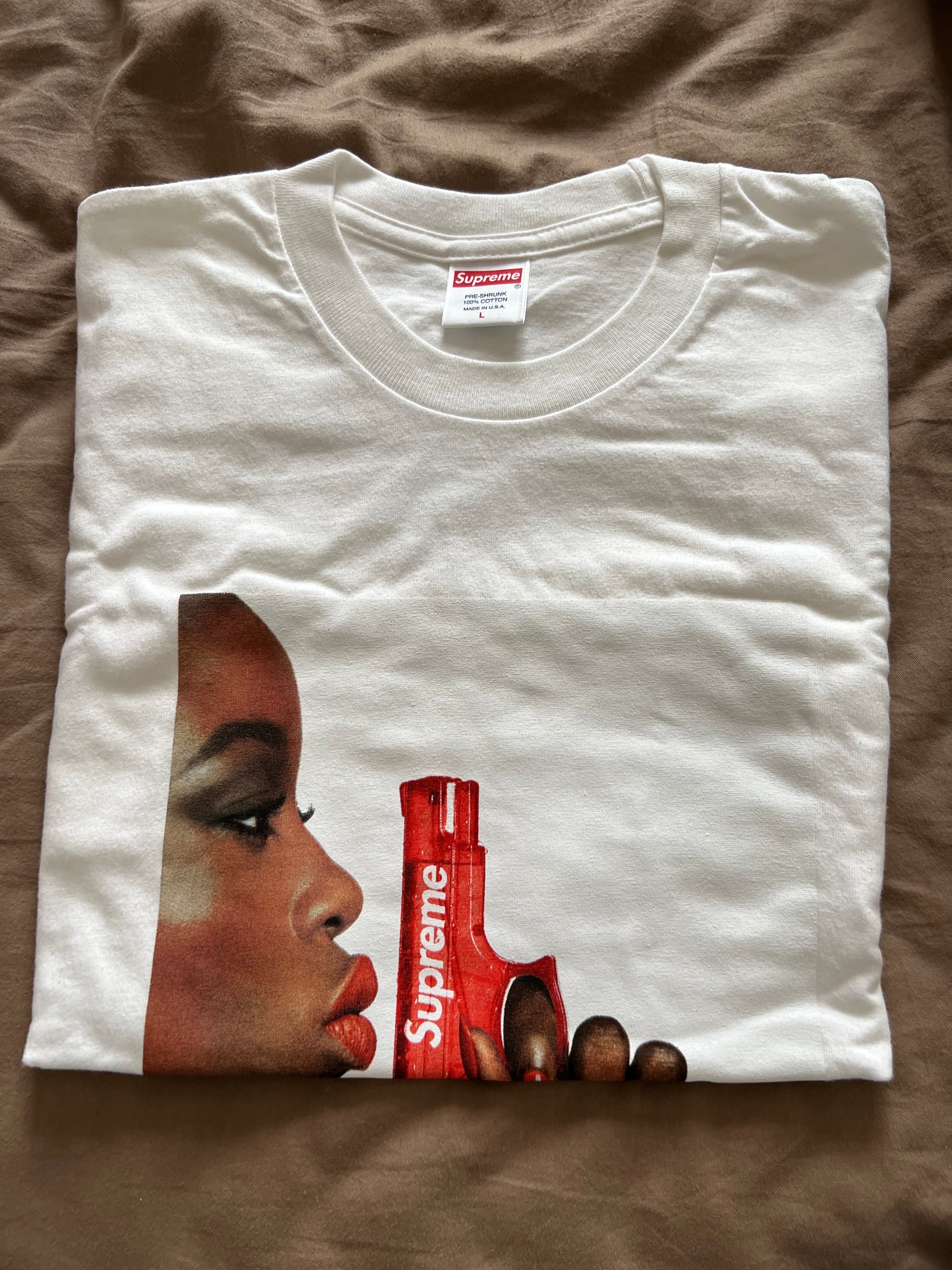Supreme Water Pistol Tee "White"