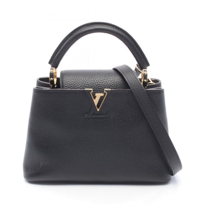 ルイ・ヴィトン LOUIS VUITTON カプシーヌBB ノワール 2WAY ハンドバッグ バッグ レザー レディース ブラック系 M94755 【中古】