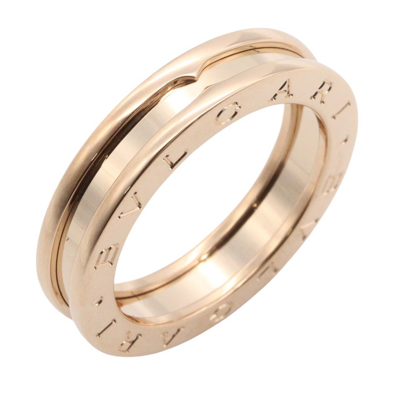 ブルガリ BVLGARI B-zero1 ビーゼロワン リング 1バンド リング・指輪 ジュエリー K18PG(ピンクゴールド) メンズ レディース ゴールド系 36003 【中古】