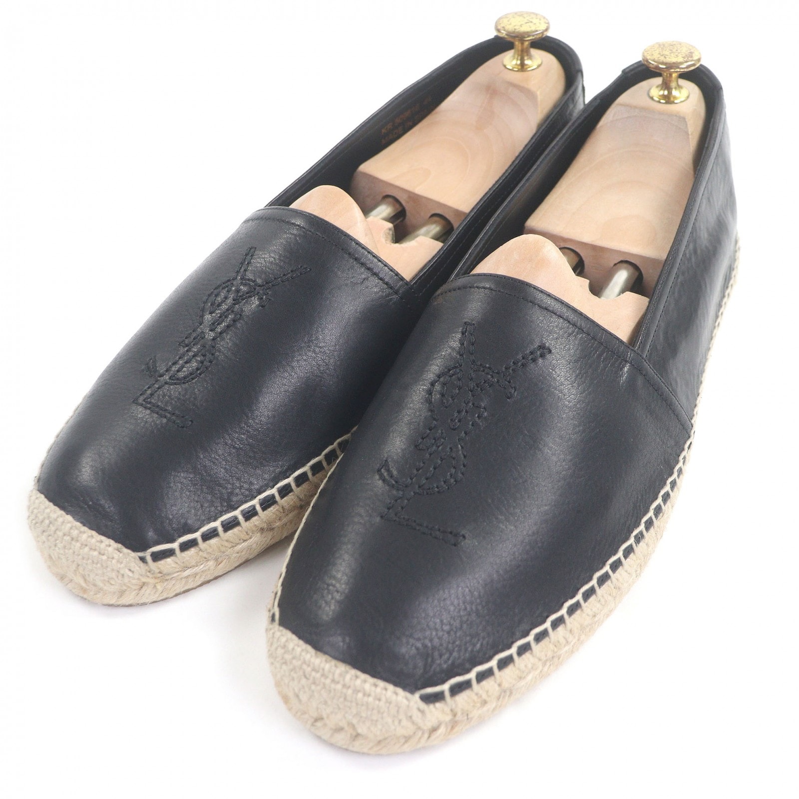 未使用品 サンローランパリ モカシン ブラック メンズ 44 509616
