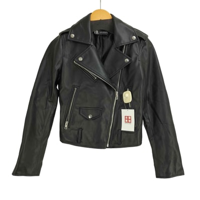 FAUX LEATHER JACKET【1142940519941】