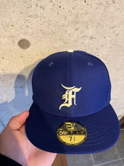 NEW ERA FEAR OF GOD ESSENTIALS 59FIFTY F LOGO Under Visor "Black"