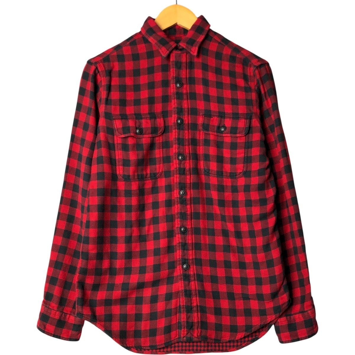 古着 ラルフローレン Ralph Lauren POLO RALPH LAUREN バッファローチェック 長袖 フランネルチェックシャツ メンズS相当/eaa576552