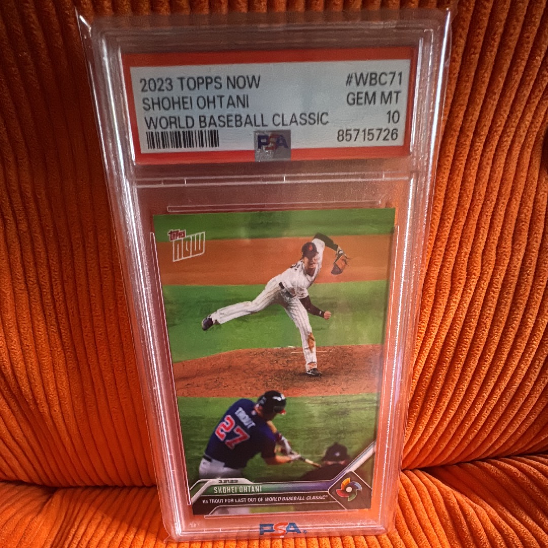 大谷翔平 [71](2023 WBS トップスナウ JPカード)