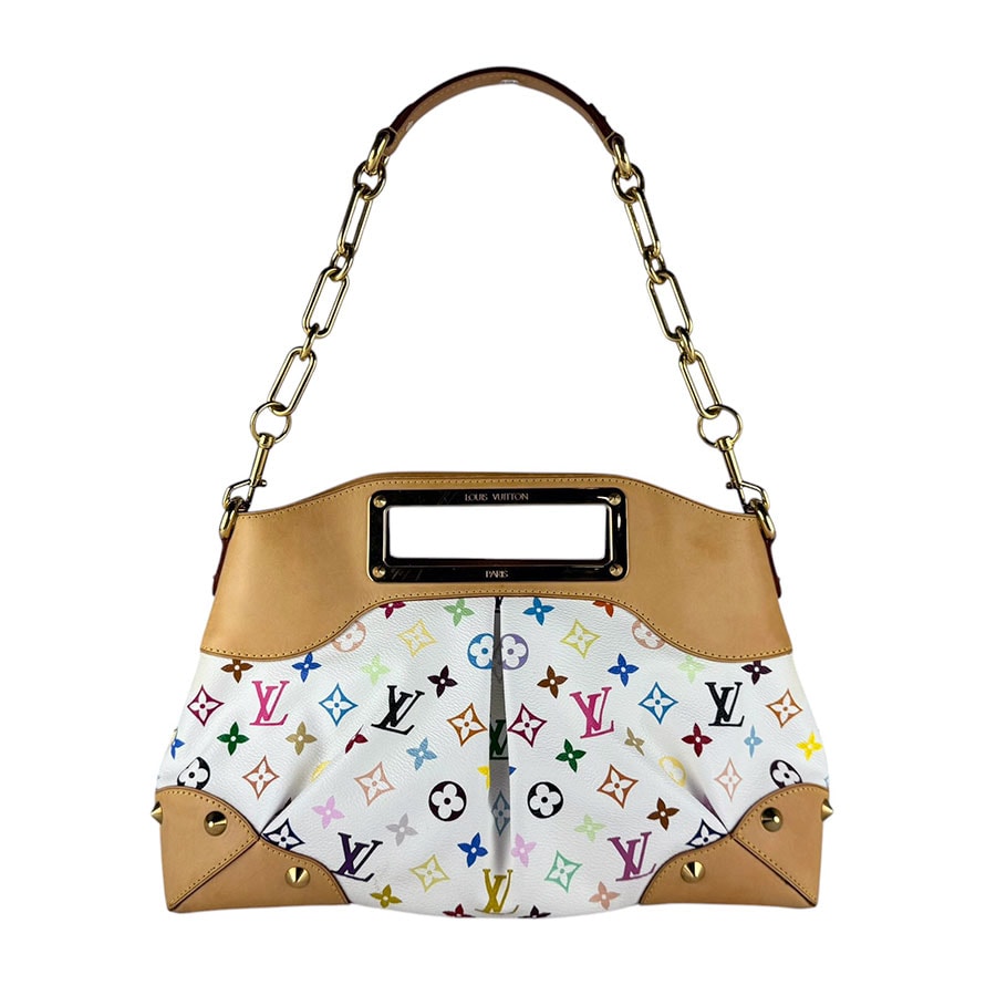 ルイ ヴィトン LOUIS VUITTON ハンドバッグ ショルダーバッグ モノグラムマルチカラー ジュディMM モノグラムマルチカラー ブロン ゴールド レディース M40255【中古】 z10675