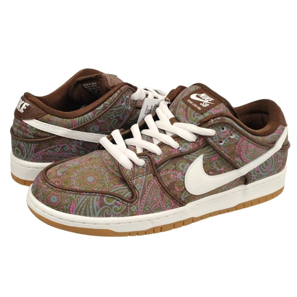NIKE ナイキ 品番 DH7534-200 SB DUNK LOW PRM BROWN PAISLEY スニーカー US10=28cm 52943