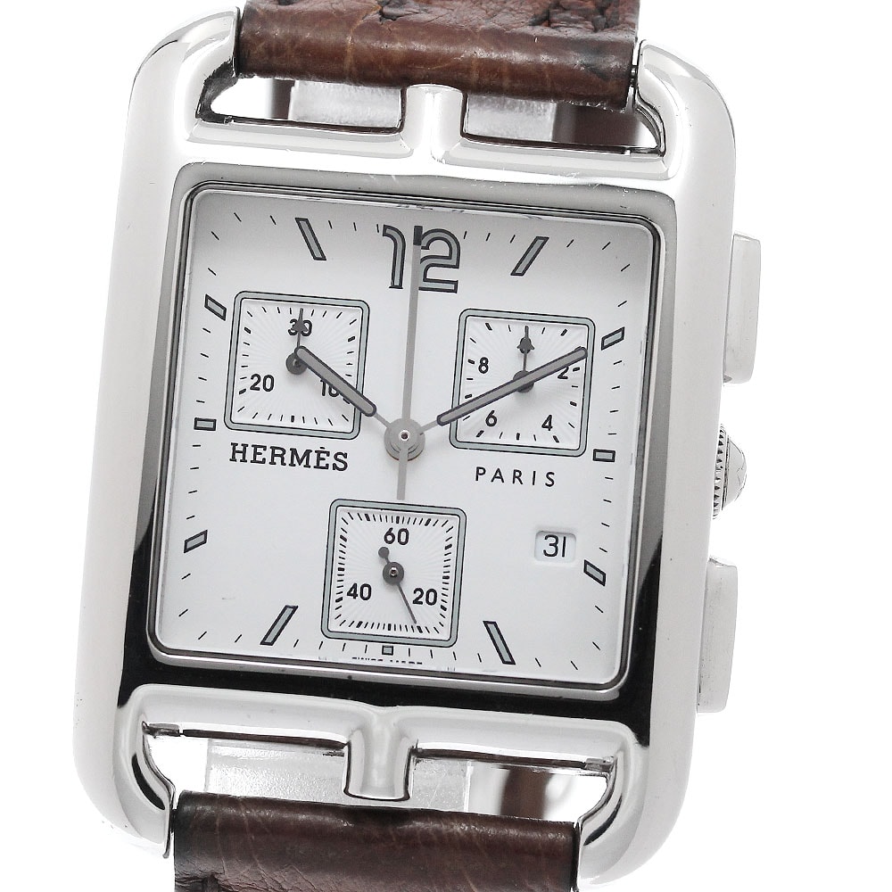 エルメス ケープコッド クロノグラフ CC1.910 メンズ 【中古】
