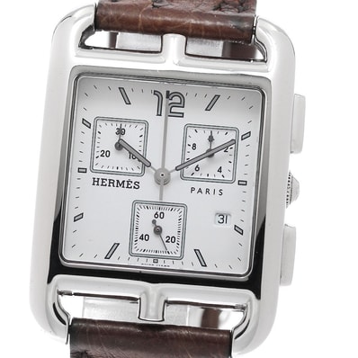 エルメス ケープコッド クロノグラフ CC1.910 メンズ 【中古】